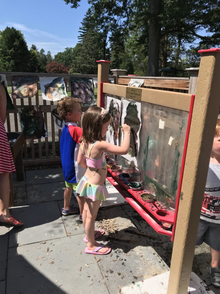 Painting with mud